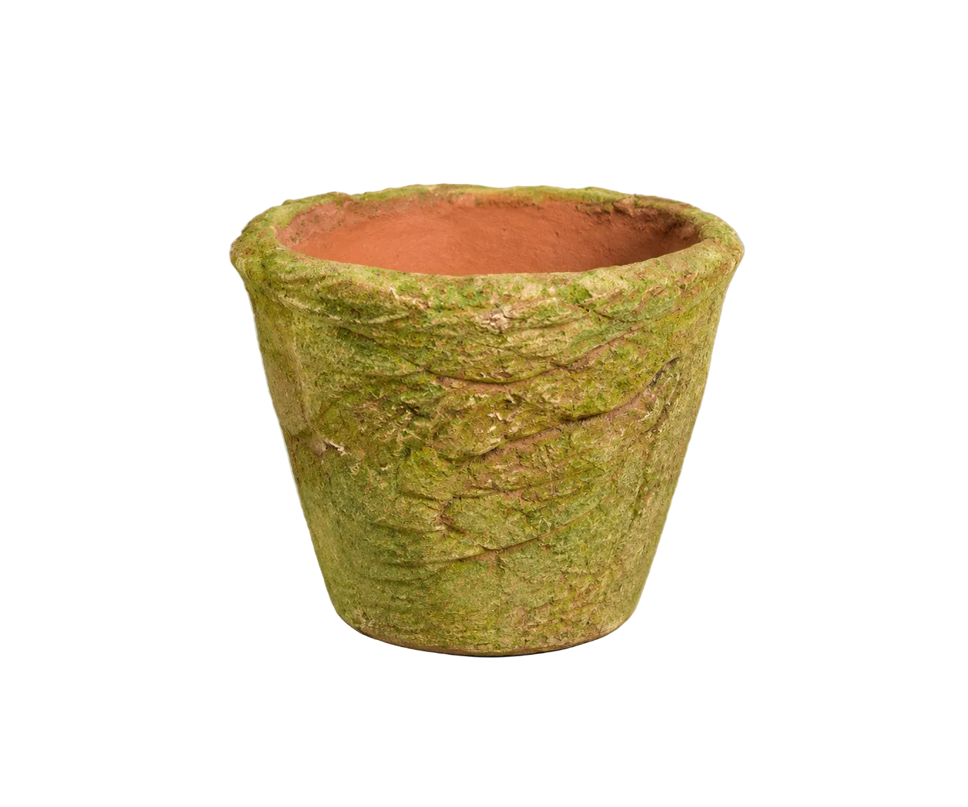 Aged Terra Cotta Mortero Planter