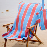 Weezie Riviera Stripe Beach Chair Cover