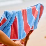 Weezie Riviera Stripe Beach Chair Cover