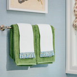Weezie Green Basic Bath Towel Set