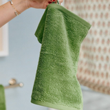 Weezie Green Basic Washcloth Set