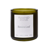Flamingo Estate Banana Leaf Candle