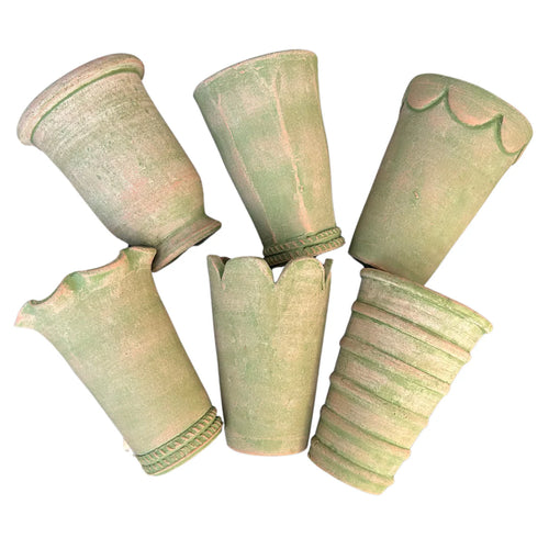 Tall Herb Pot Verde Natural