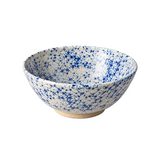 Cobalt Freckle Hand-Thrown Bowl