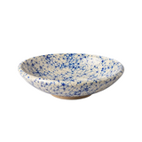 Cobalt Freckle Hand-Thrown Catchall Dish