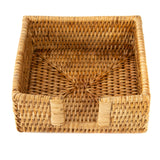 Square Rattan Cocktail Napkin Holder