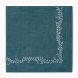 Prism Vine Linen Dinner Napkin: Lime