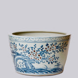 Blue and White Porcelain Planter