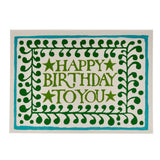 Happy Birthday Comma Border Card