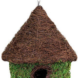 Woven Moss Birdhouse