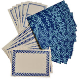 Seaweed Paisley Cyanotype Notecards & Envelopes (Set of 10)