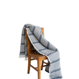 Blue Stripes Sujani Quilt: Queen Size