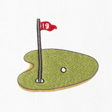 Golf Tee Hand Towel