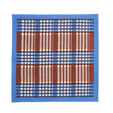 Shetland Plaid Blockprint Napkins (Set of 4)