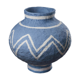 Miranda Blue Ceramic Vase
