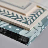 Quercus Duck Egg Notecards & Envelopes (Set of 10)