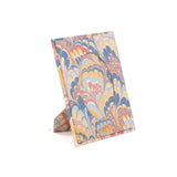 Hand-Marbled Picture Frame in Venetian Swirl, 4x6