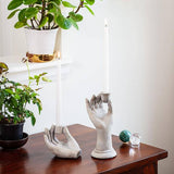 Tall Dainty Hand Taper Holder