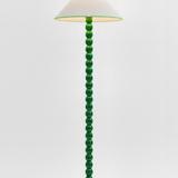 16” Tapered Cone Lampshade Linen Green