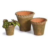 Aged Pie Crust Pot