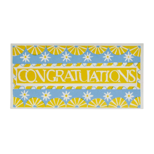 Long Card Congratulations Pattern